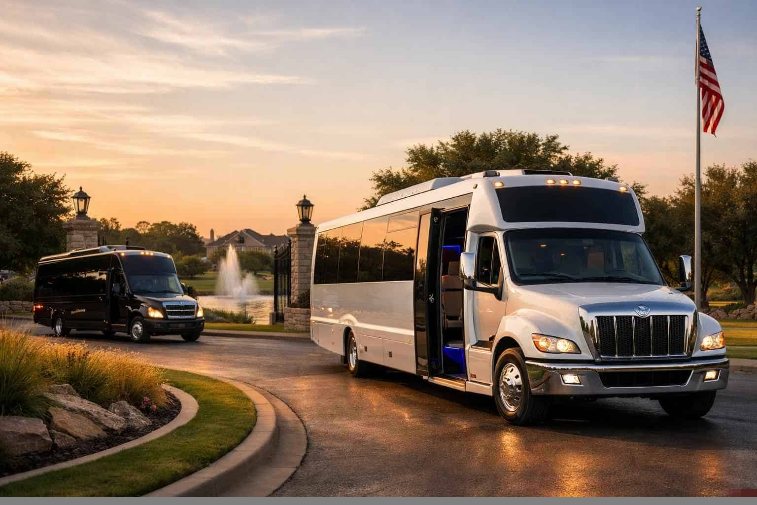 Shuttle Buses in Prosper Texas