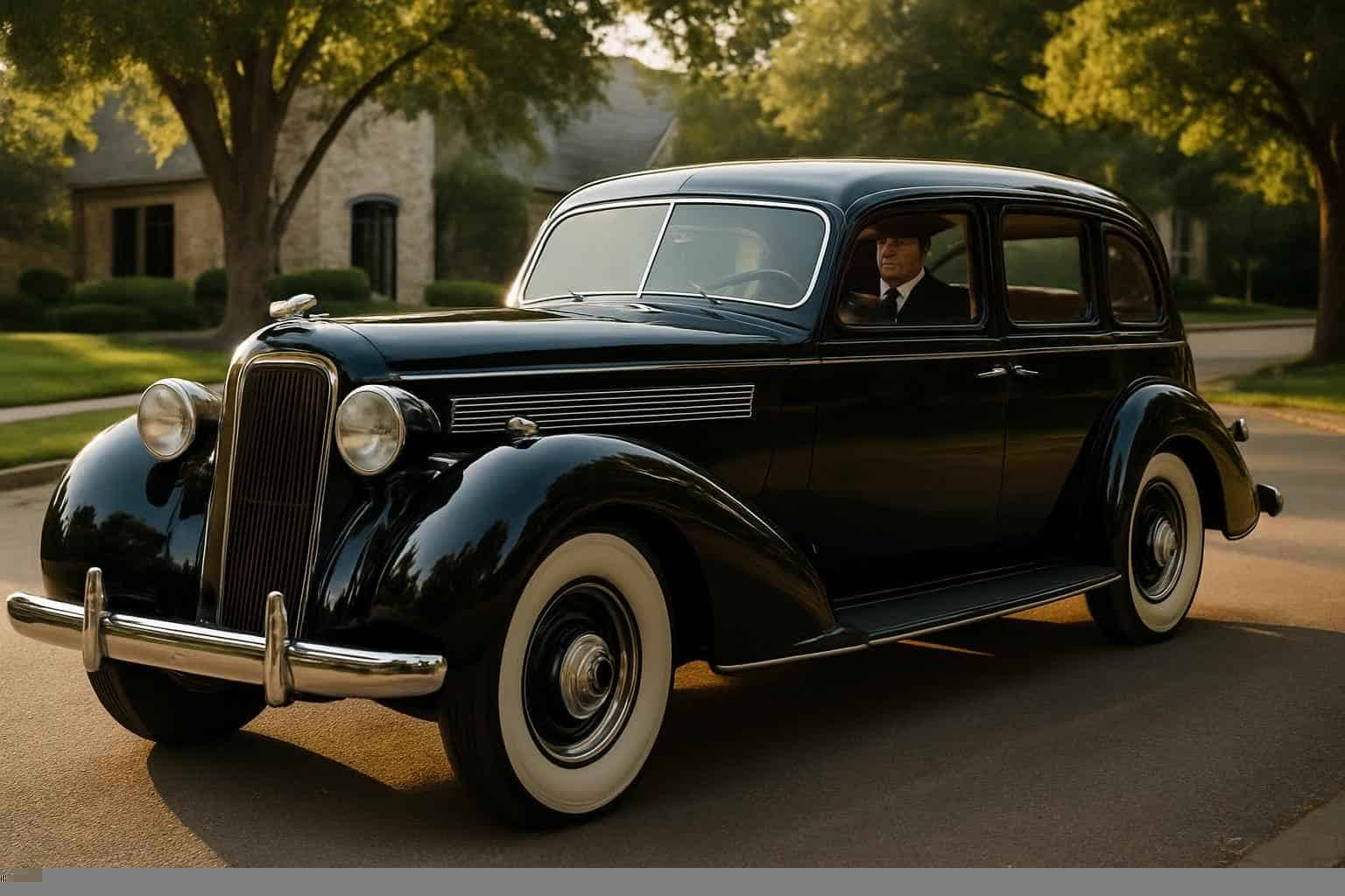 Southlake Texas Antique Vehicle Rental with Driver