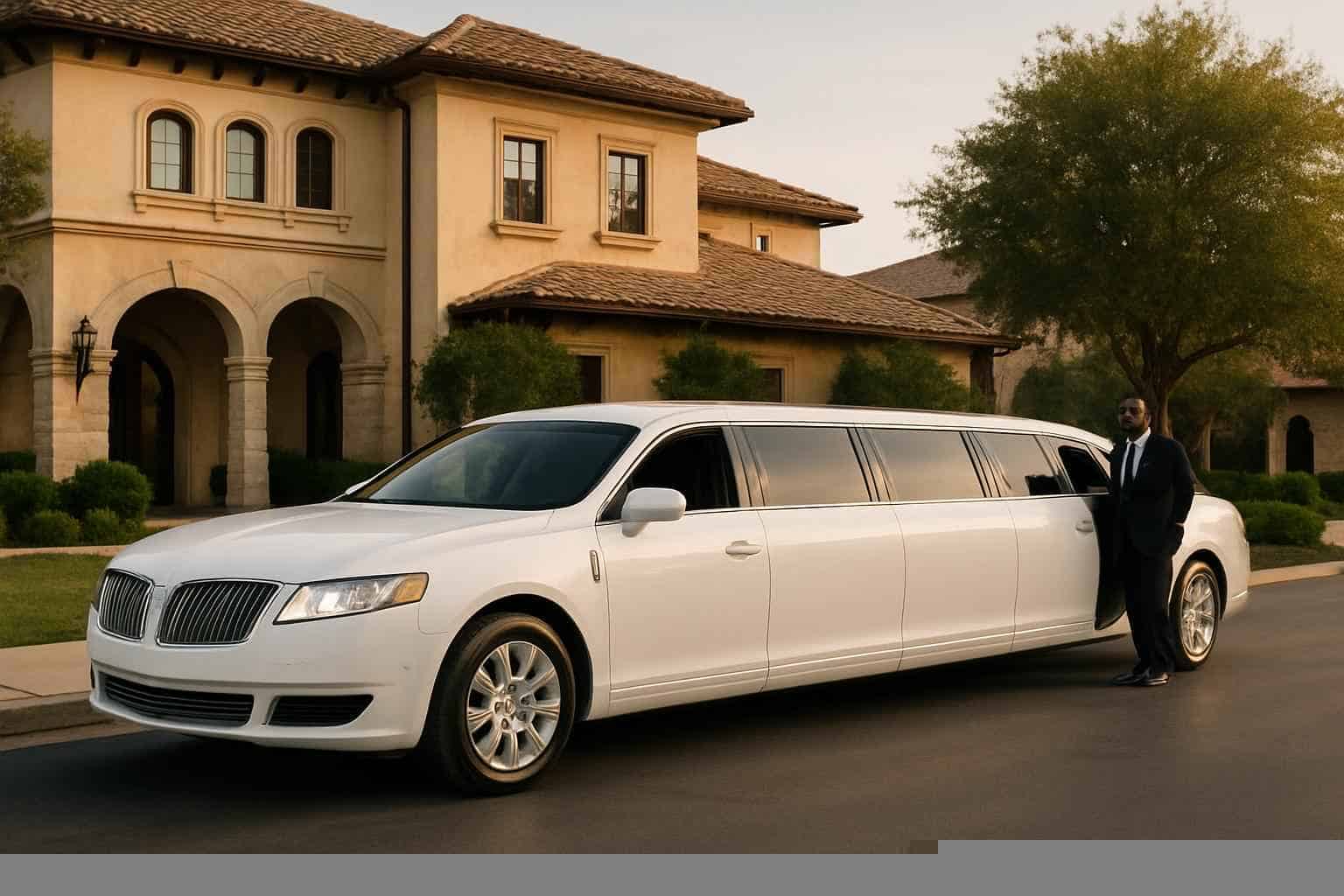 Southlake Texas White Limo Rental