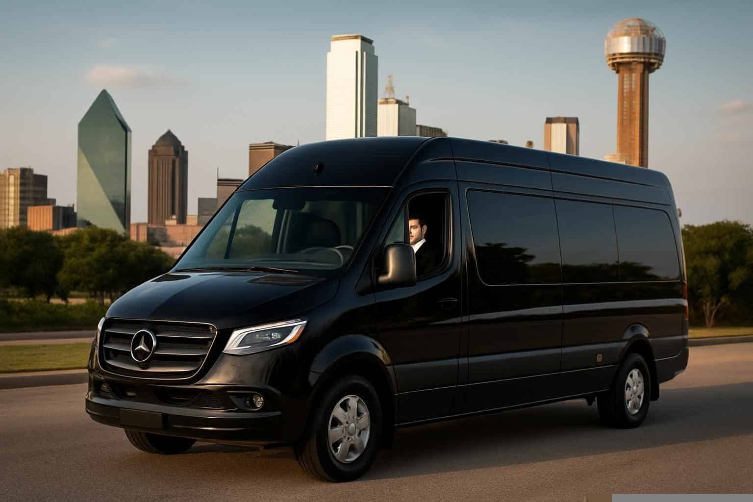Sprinter Van Rental with Driver Services in Dallas Texas