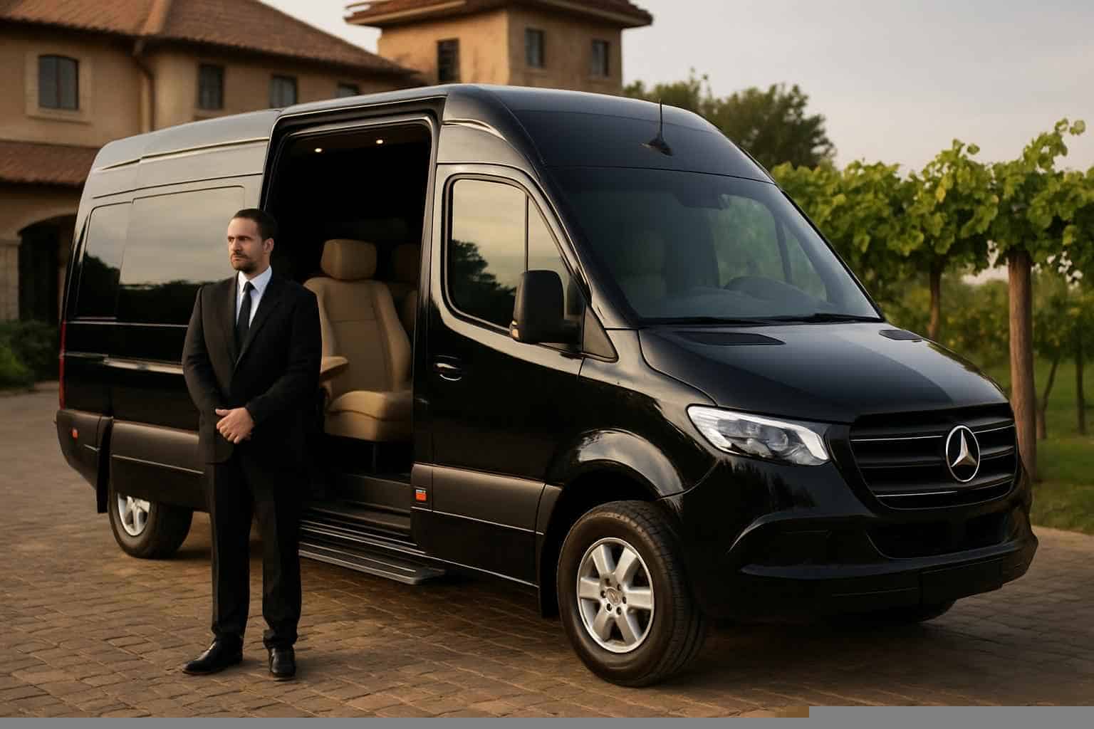 Sprinter Van Rental with Driver Services in Grapevine Texas