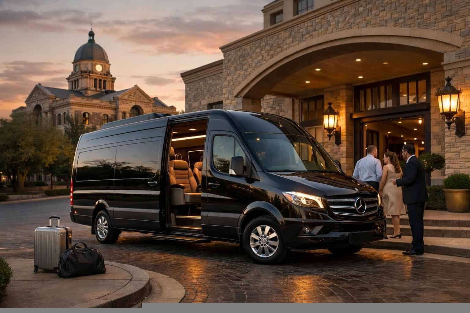 Sprinter Van Rental with Driver Services in McKinney Texas