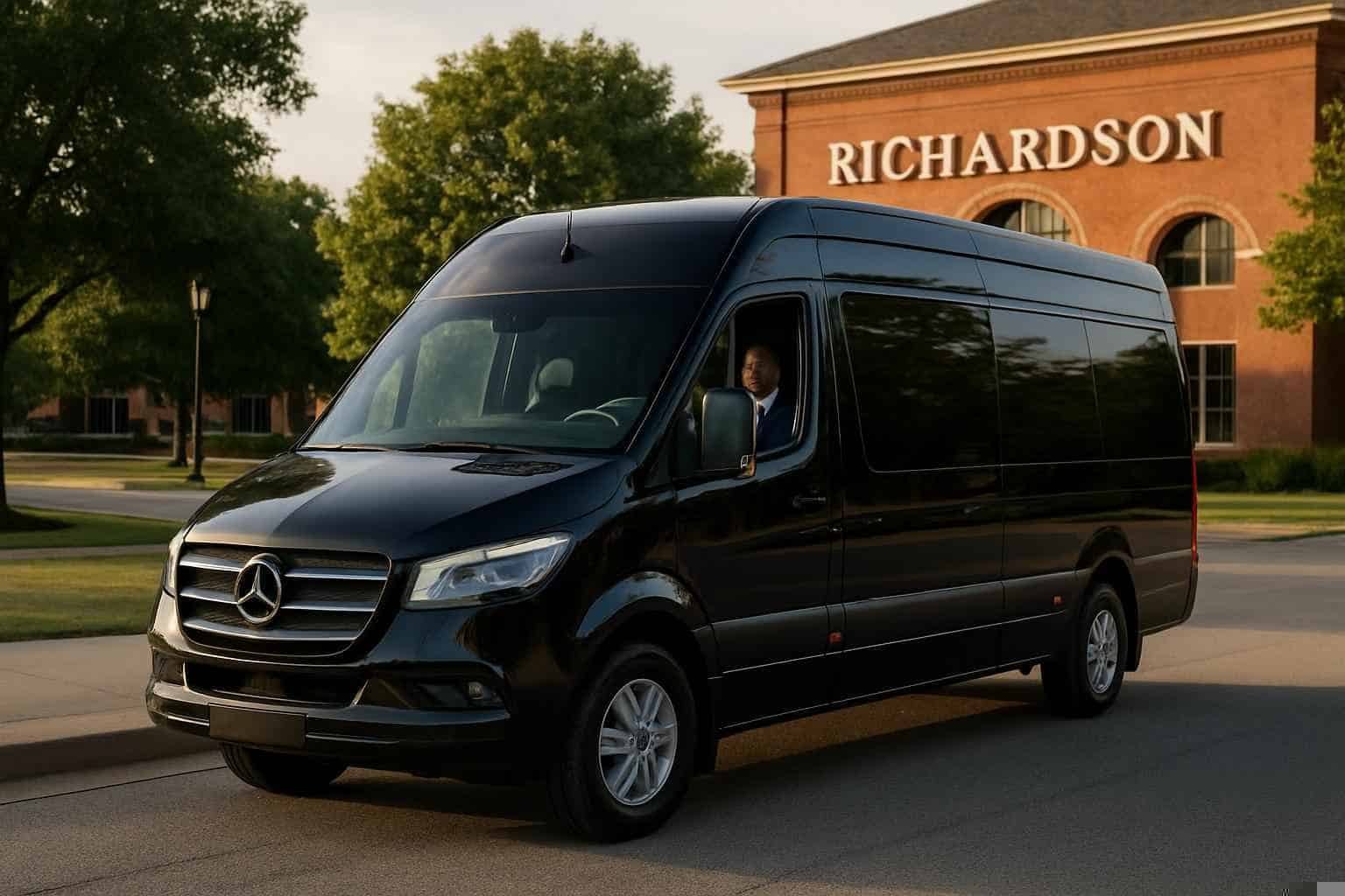Sprinter Van Rental with Driver Services in Richardson Texas
