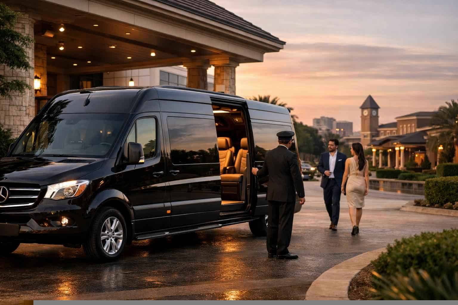 Sprinter Van Service with Driver Allen TX