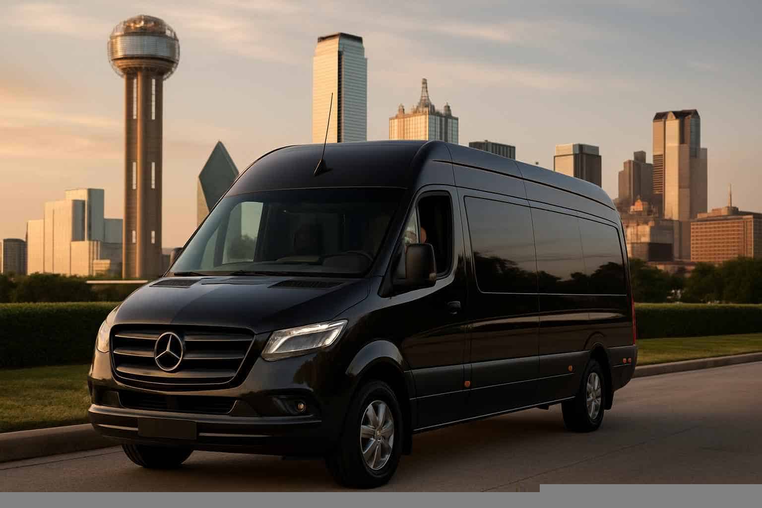 Sprinter Van Service with Driver Dallas TX