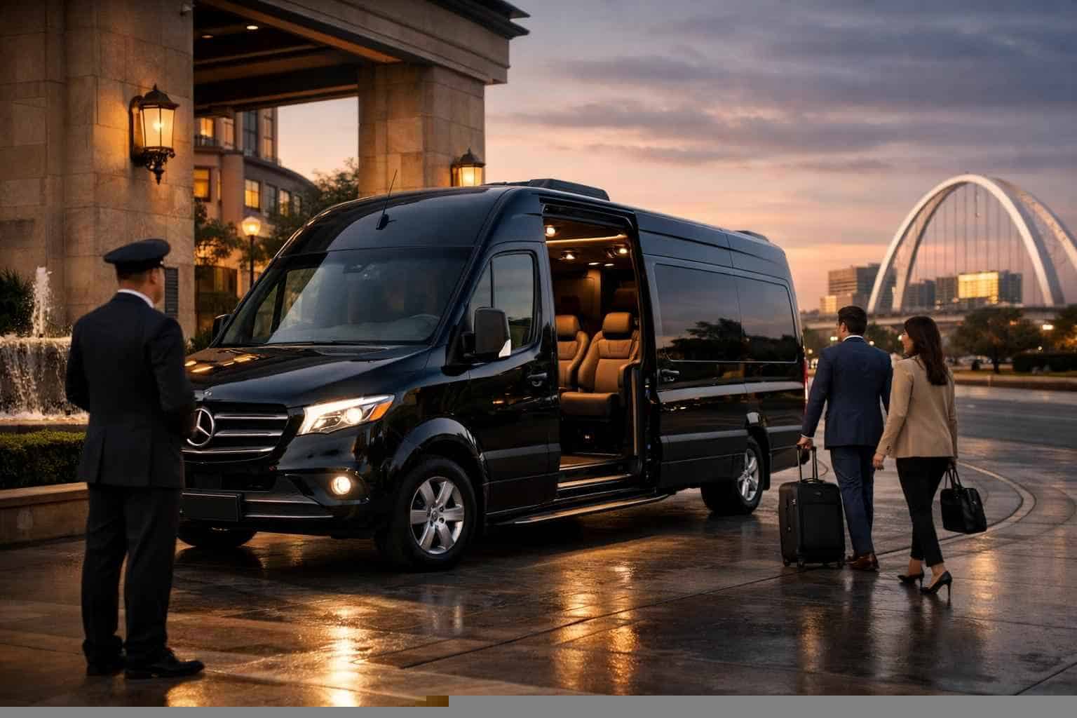 Sprinter Van Service with Driver Frisco TX