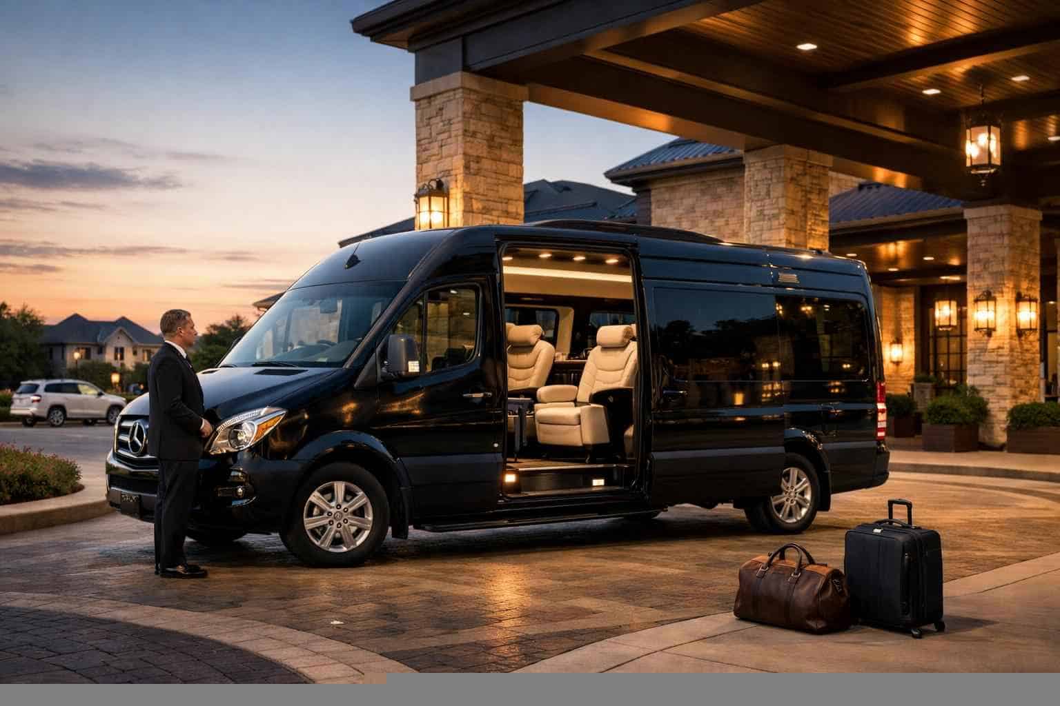 Sprinter Van Service with Driver Prosper TX