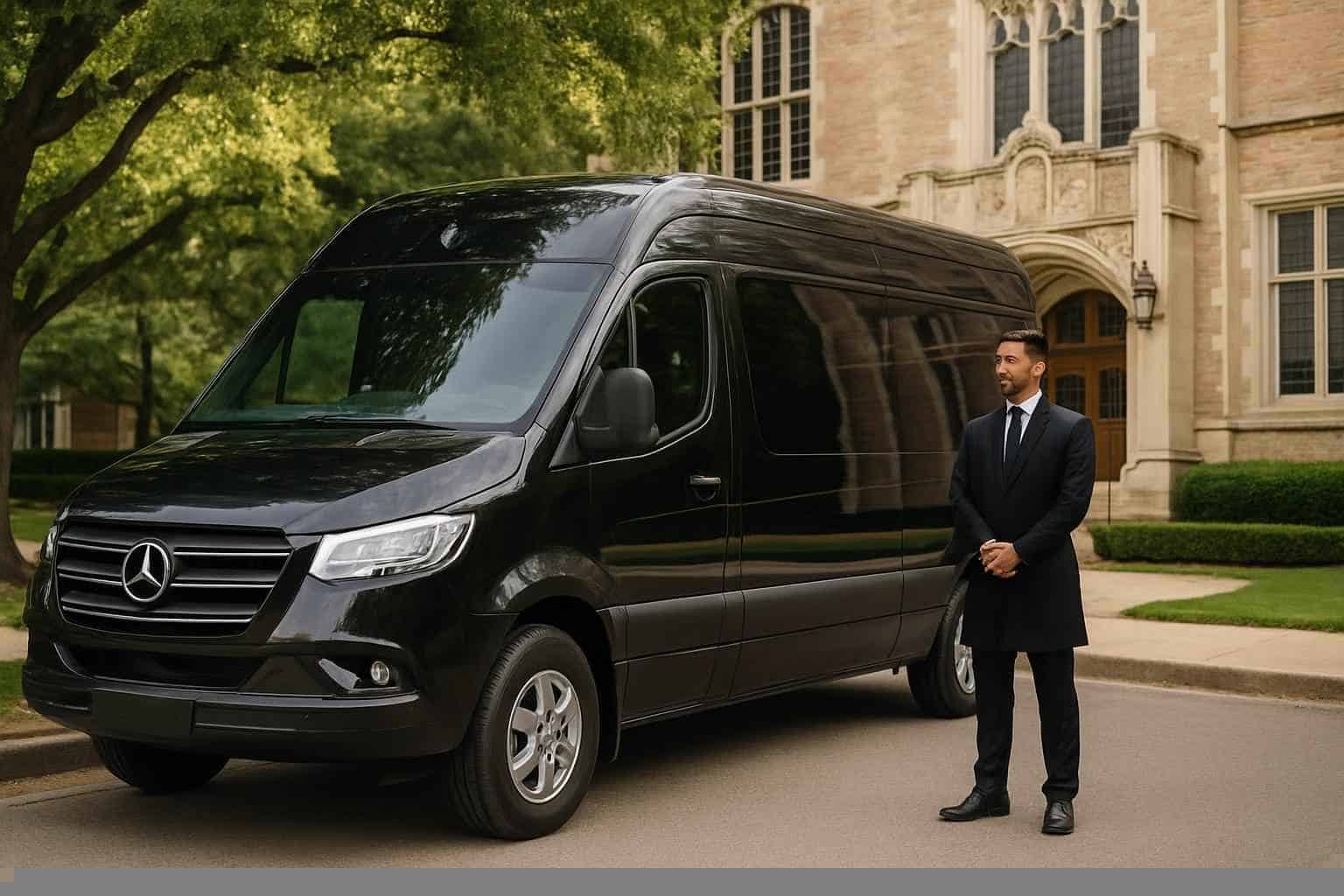 Sprinter Vans with Driver in University Park Texas