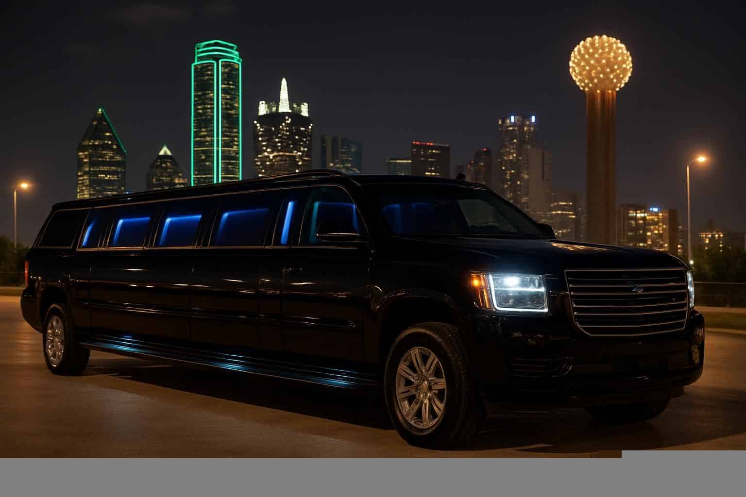 SUV Limousine Rental Near Me Dallas TX