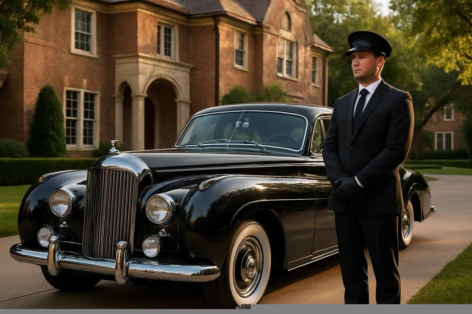 University Park Texas Classic Car Chauffeur Service
