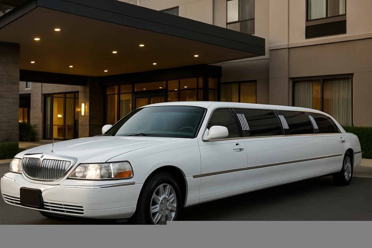White Limo Rental Addison TX
