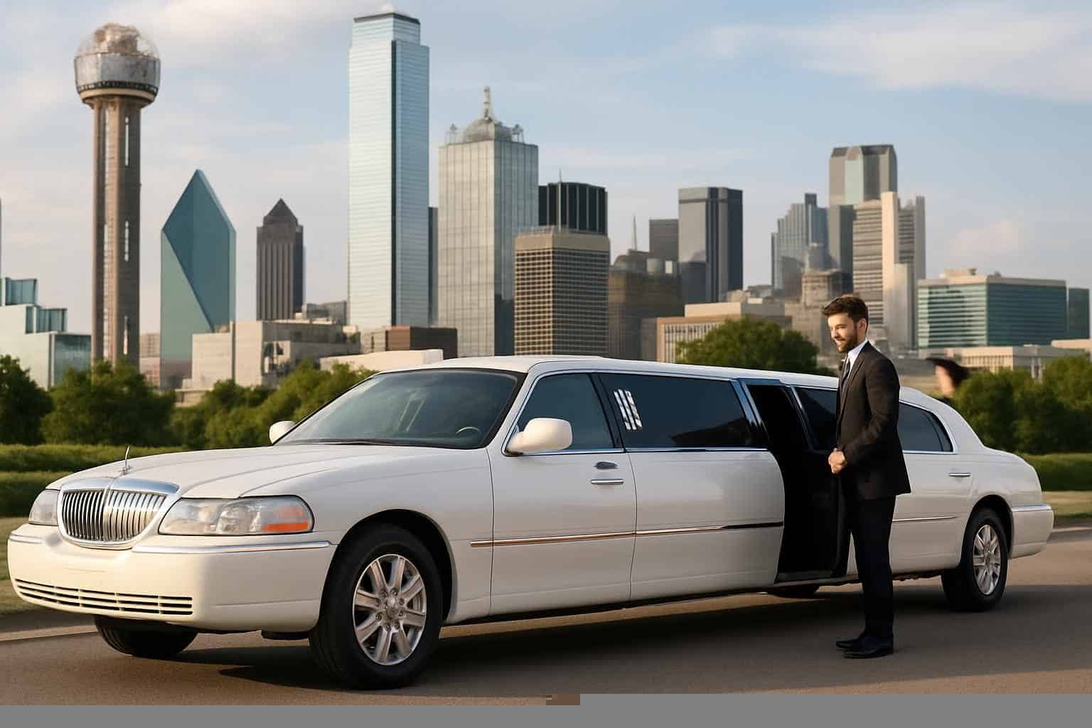 White Limo Rental Dallas TX