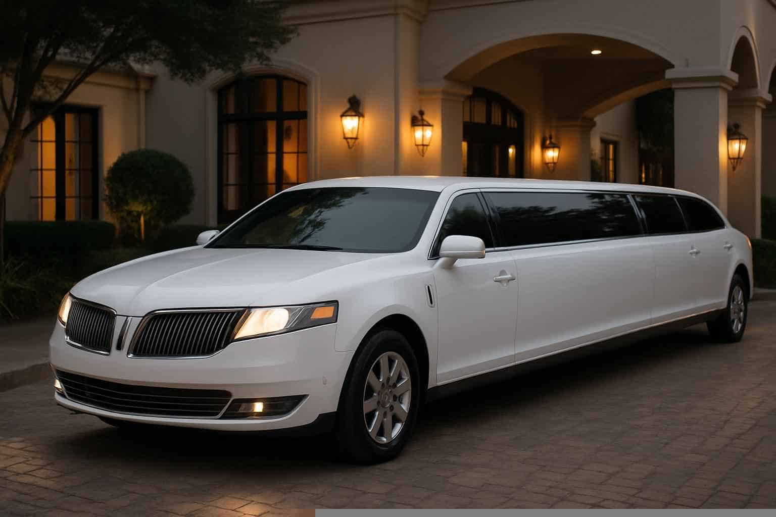 White Limo Rental Flower Mound TX