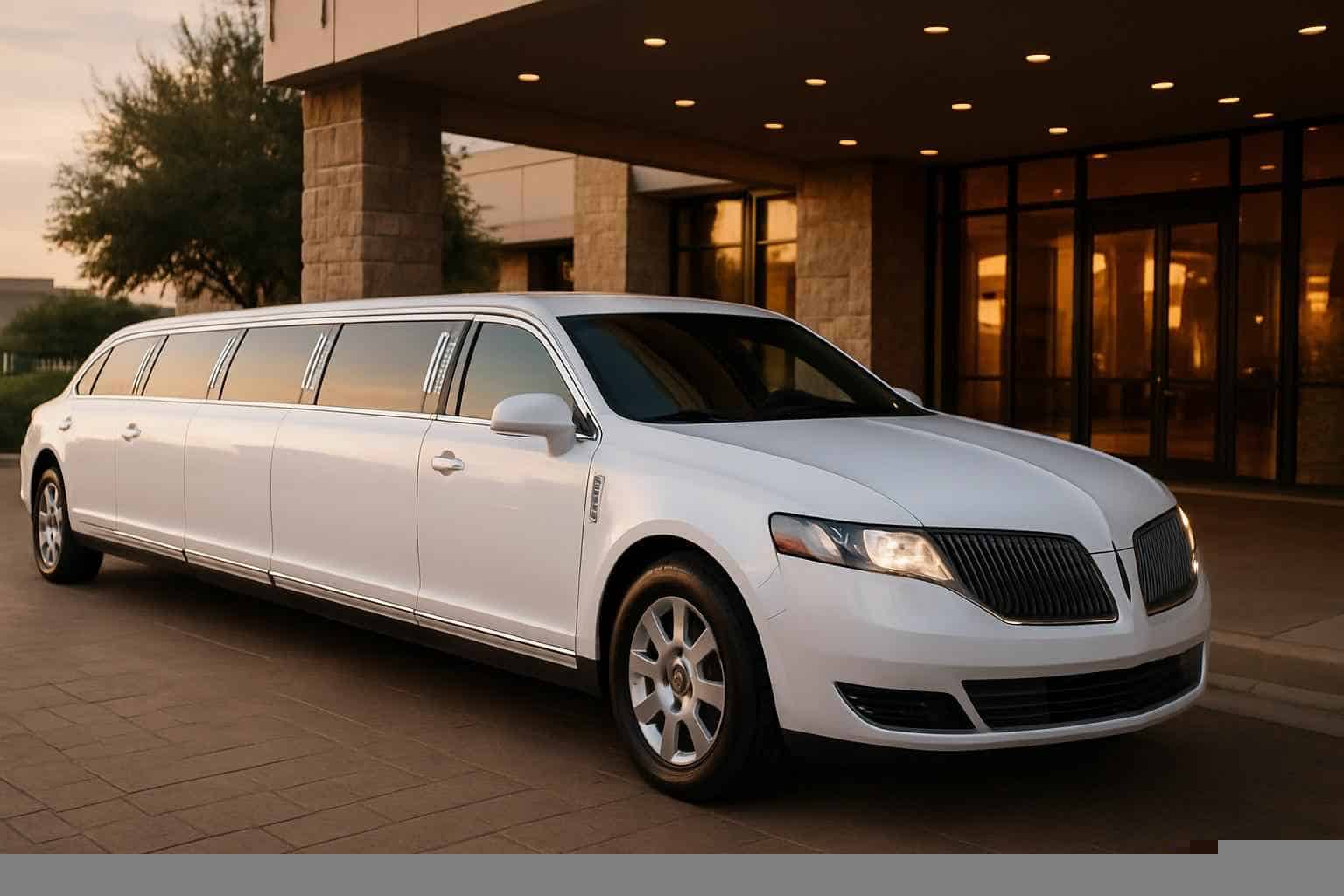 White Limo Rental Irving TX