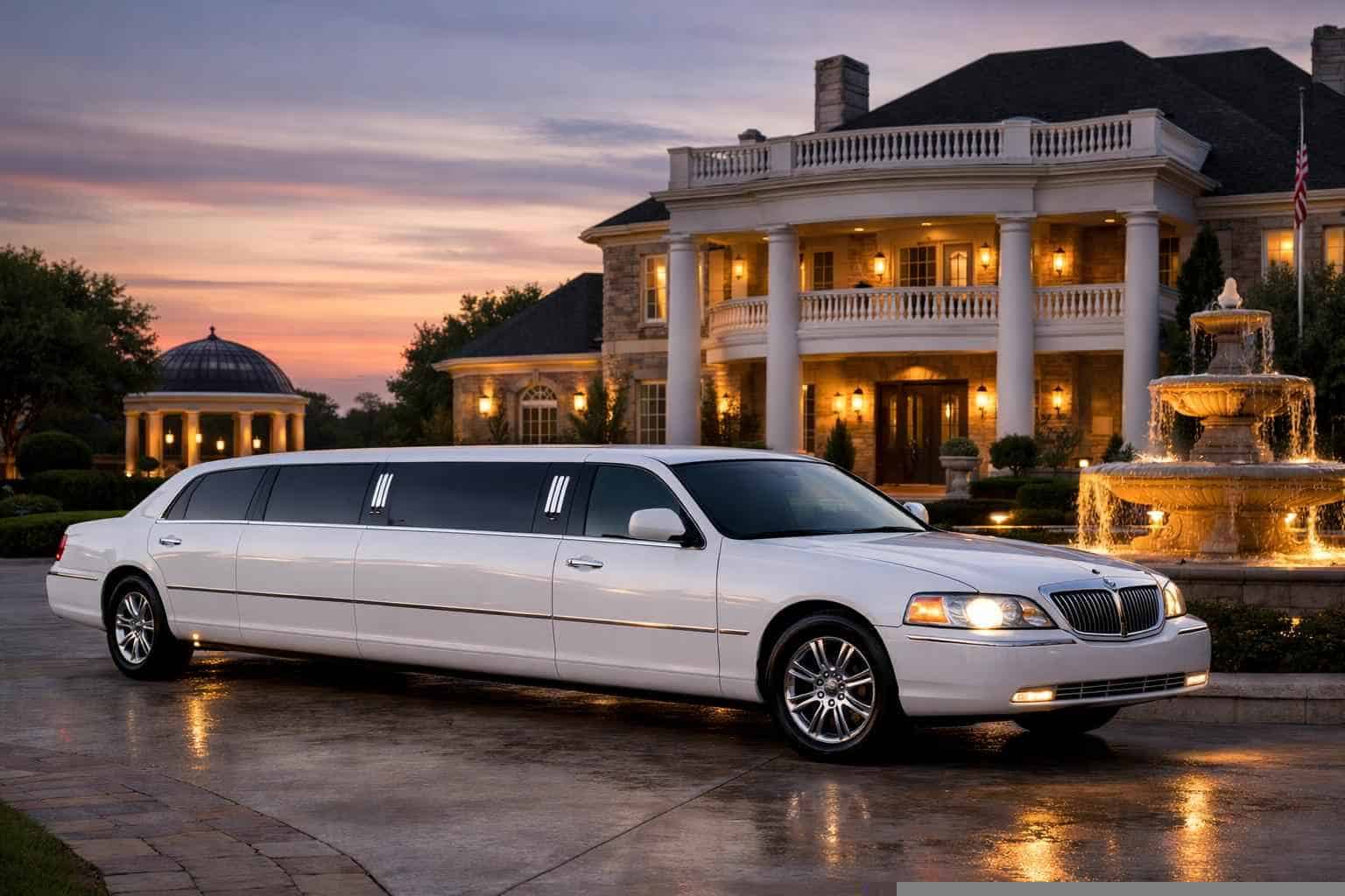 White Limo Rental McKinney TX