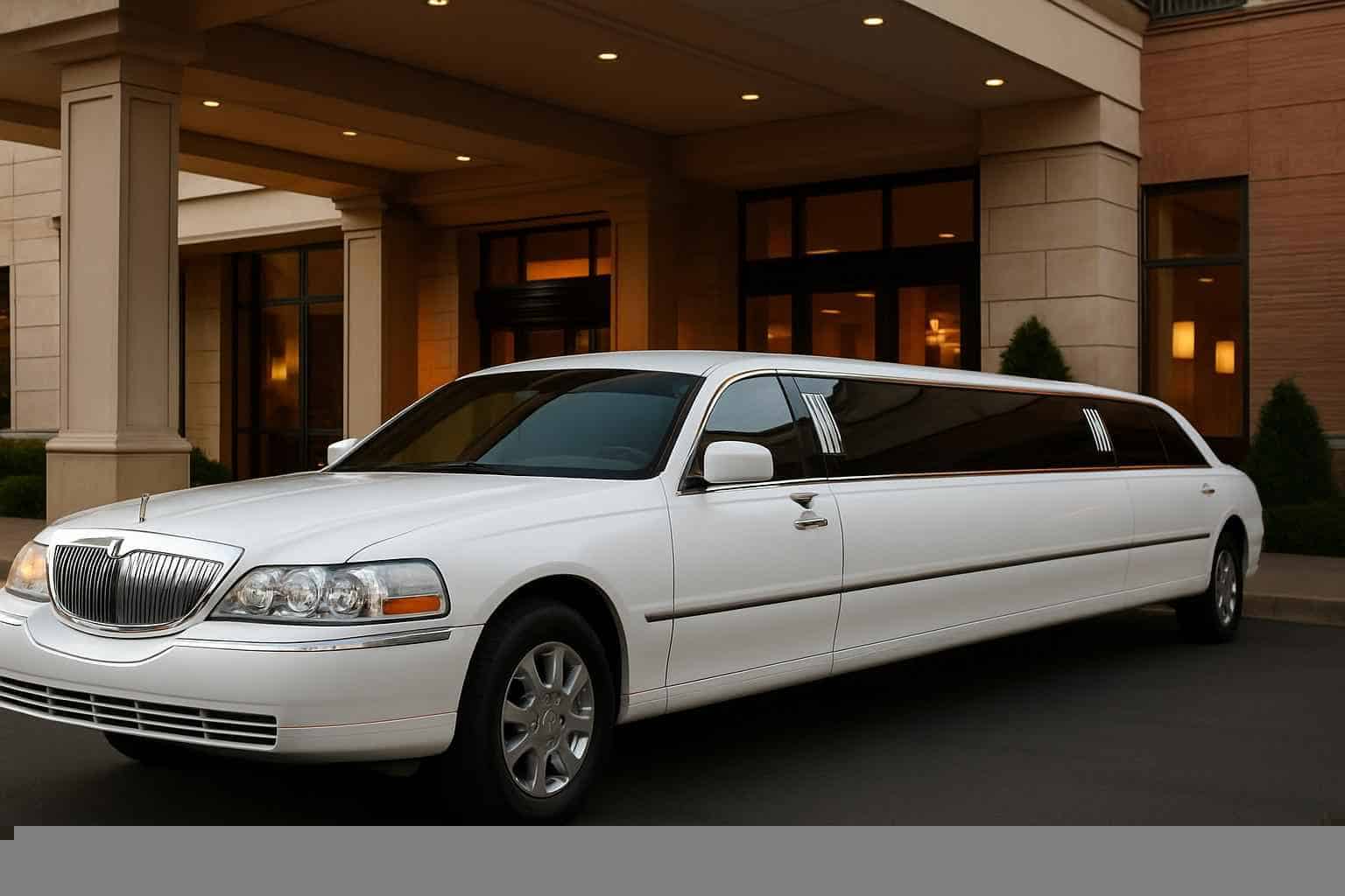 White Limo Rental Near Me Addison TX