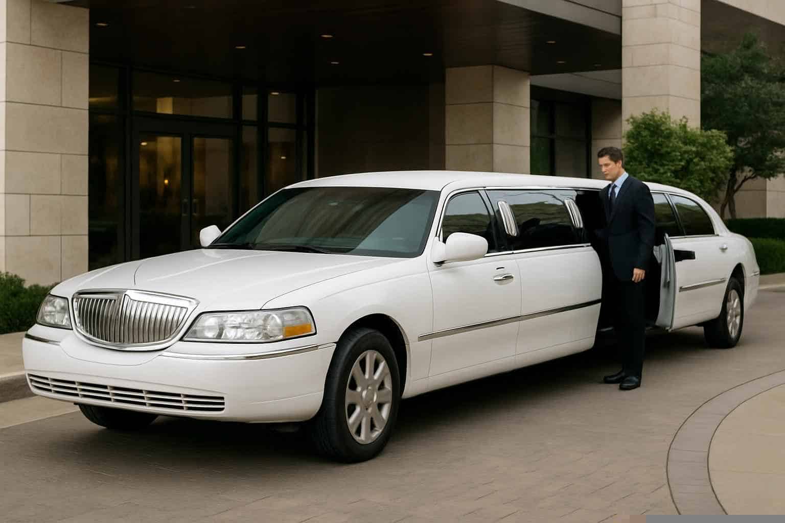 White Limo Rental Near Me Carrollton TX