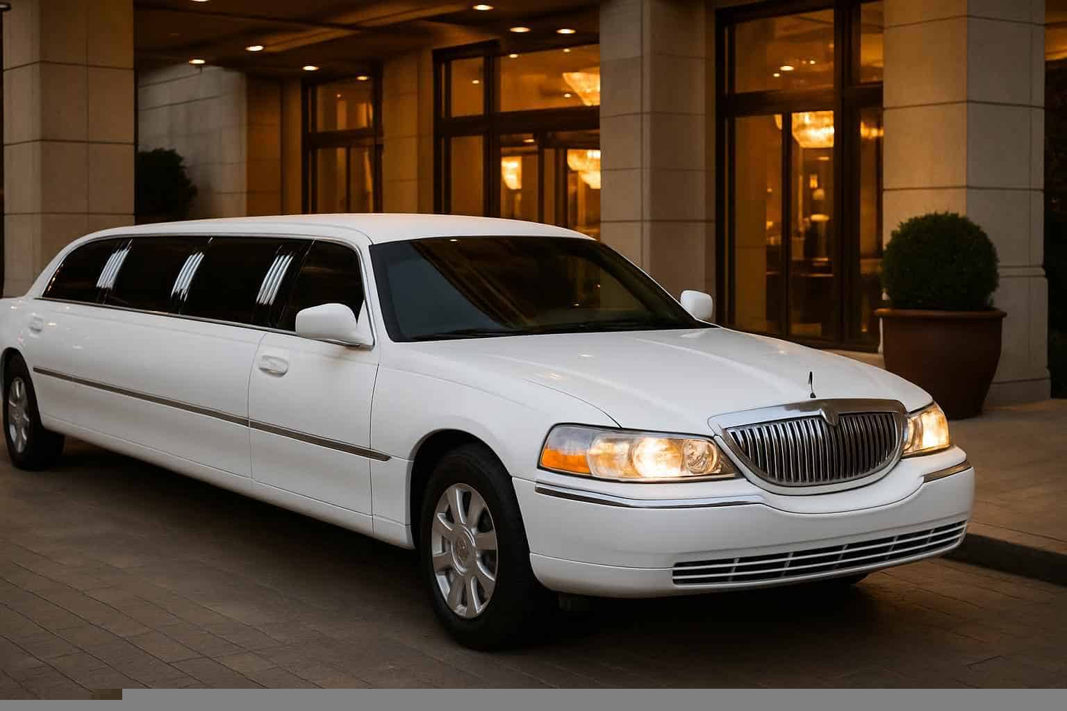 White Limo Rental Near Me Irving TX