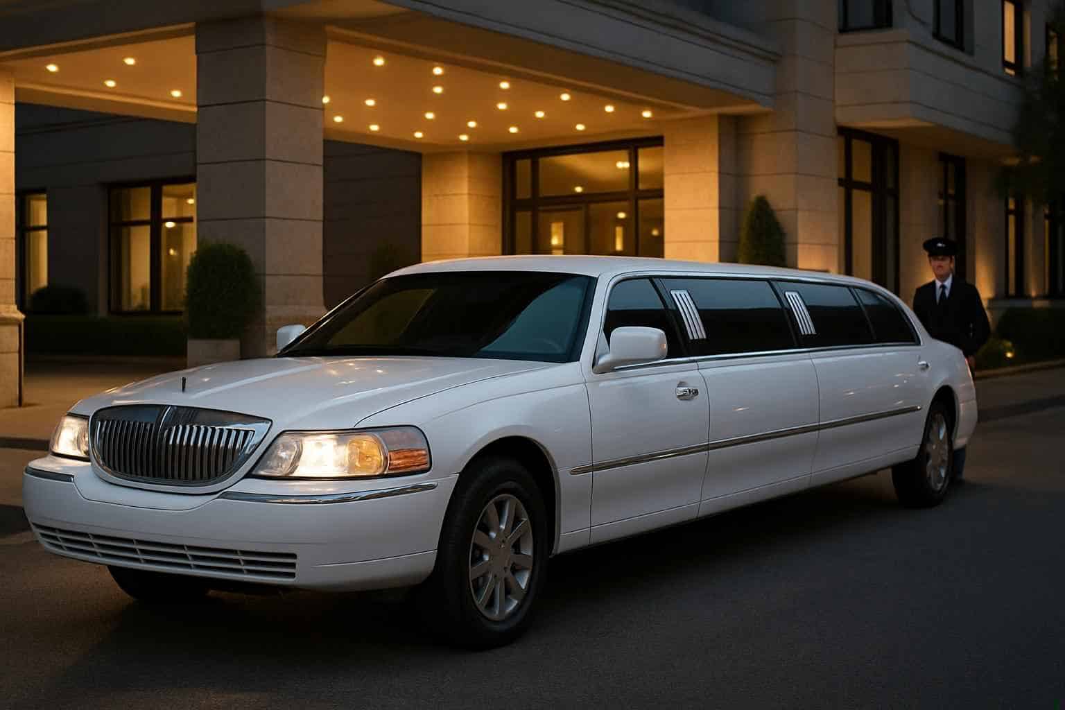 White Limo Rental Near Me Richardson TX