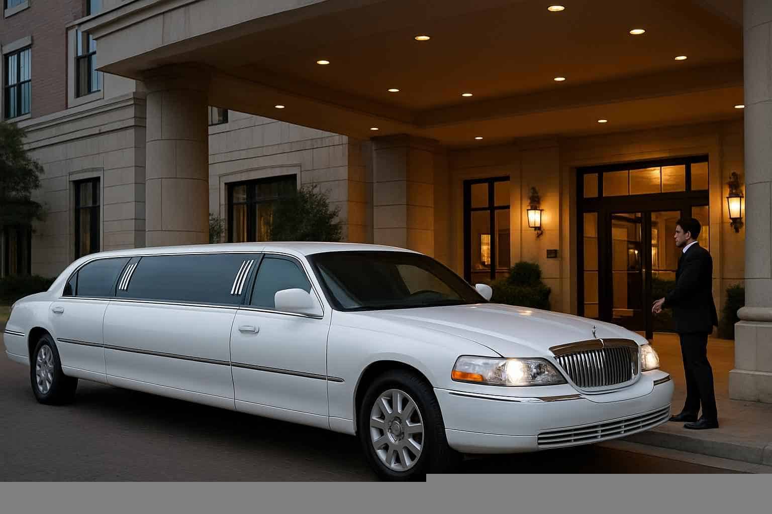 White Limo Rental Near Me The Colony TX