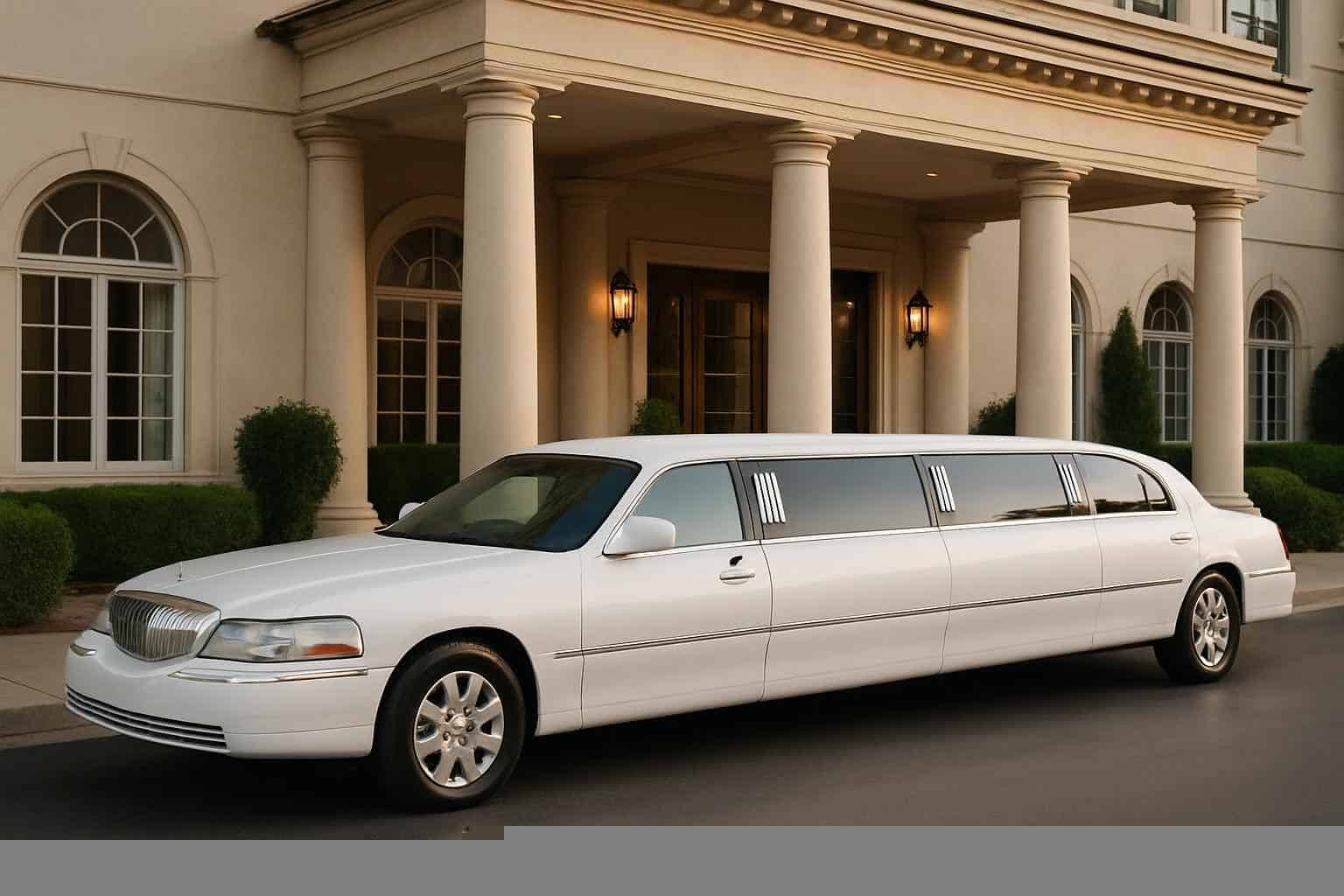 White Limo Rental Prices in Carrollton TX