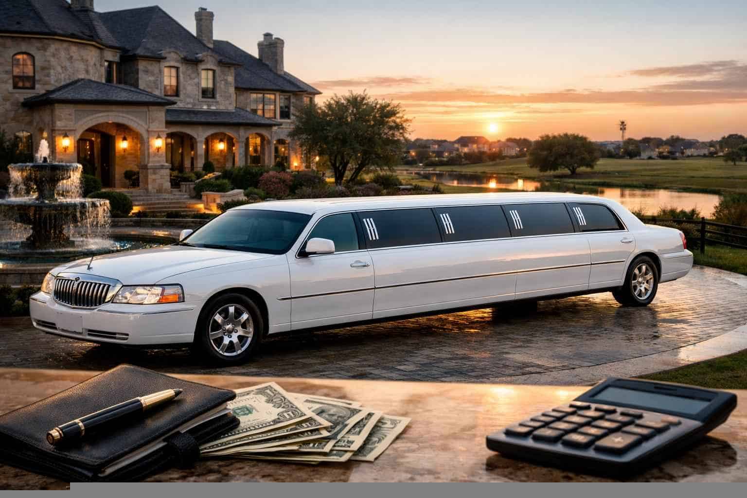 White Limo Rental Prices in Prosper TX