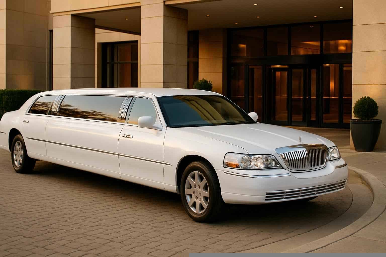 White Limo Rental Prices in Richardson TX