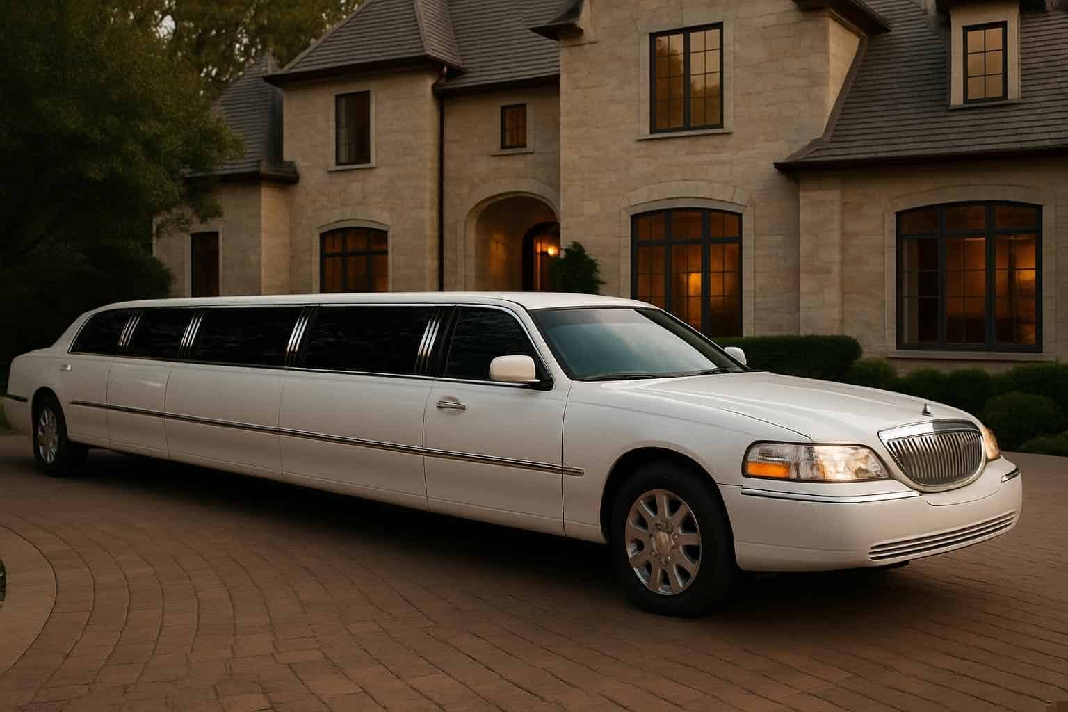 White Limo Rental Prices in Southlake TX
