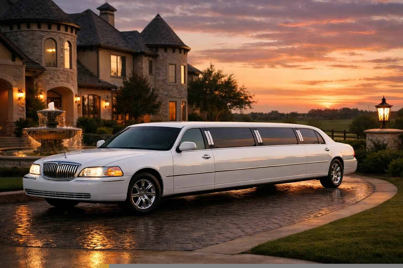 White Limo Rental Prosper TX