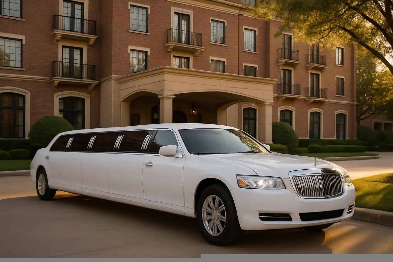 White Limo Rental Services In Coppell Texas
