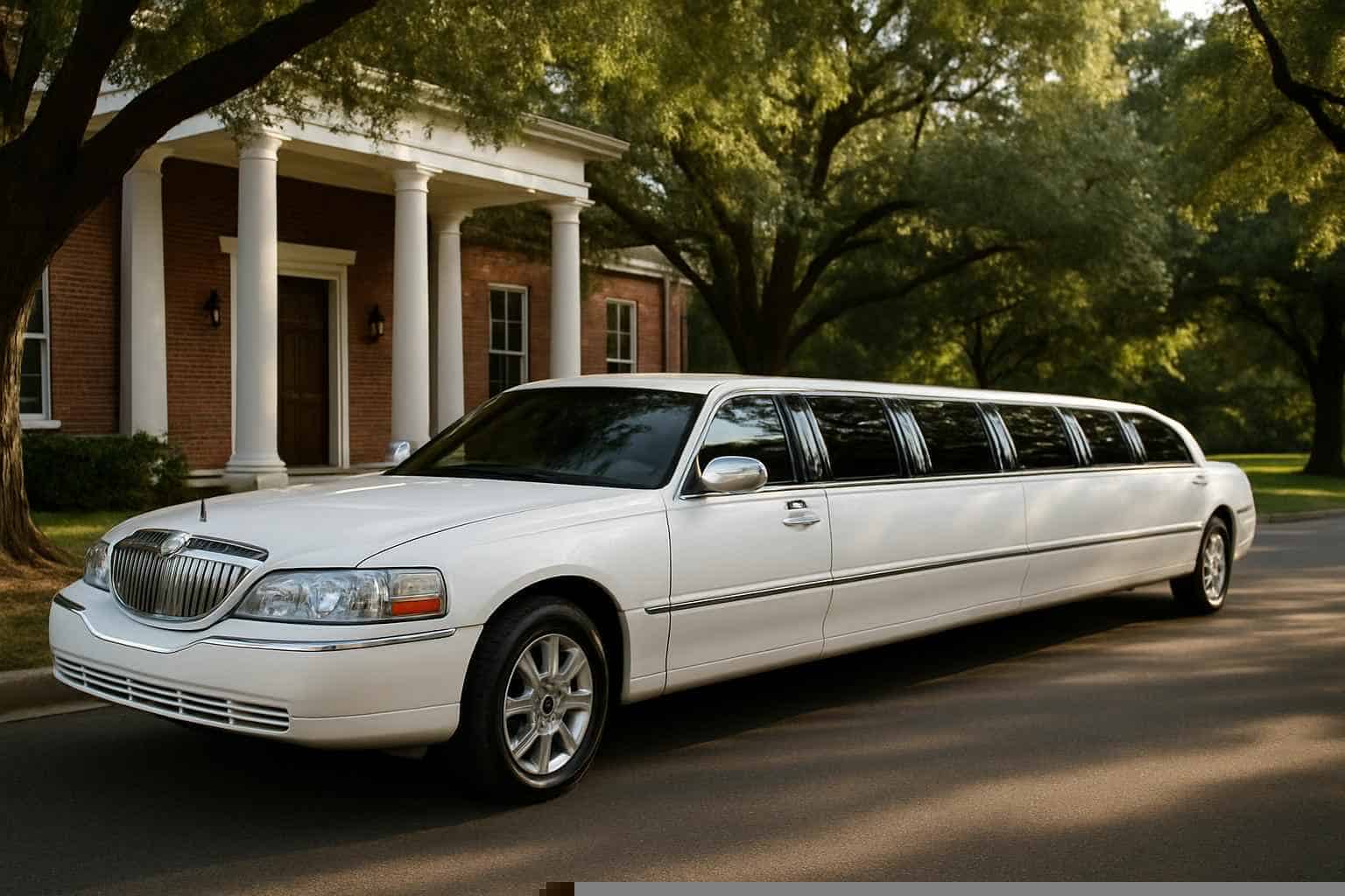 White Limo Rental Services in Farmers Branch Texas