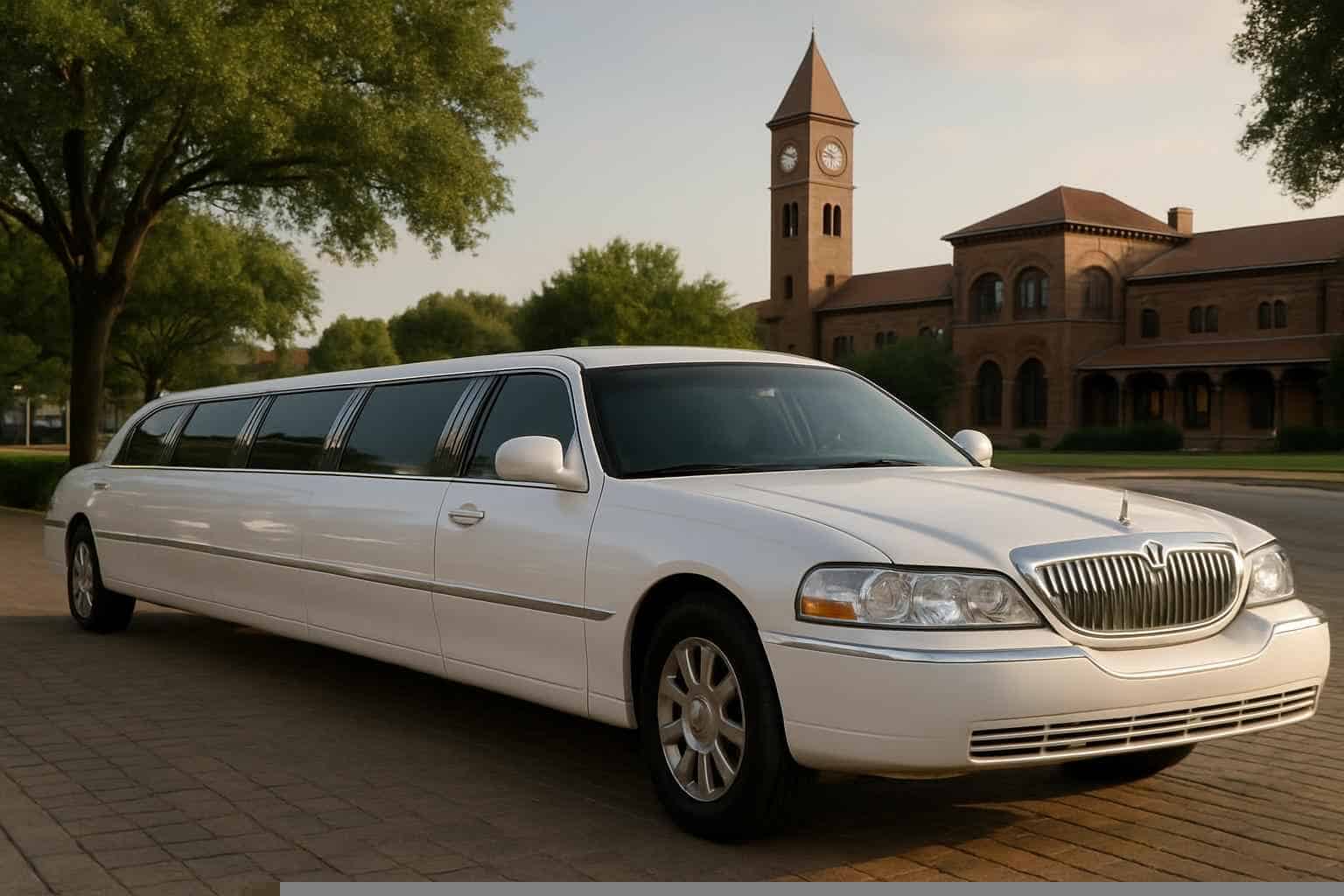 White Limo Rental Services in Grapevine Texas