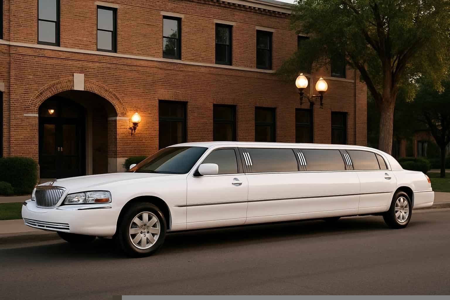 White Limo Rental Services in Richardson Texas