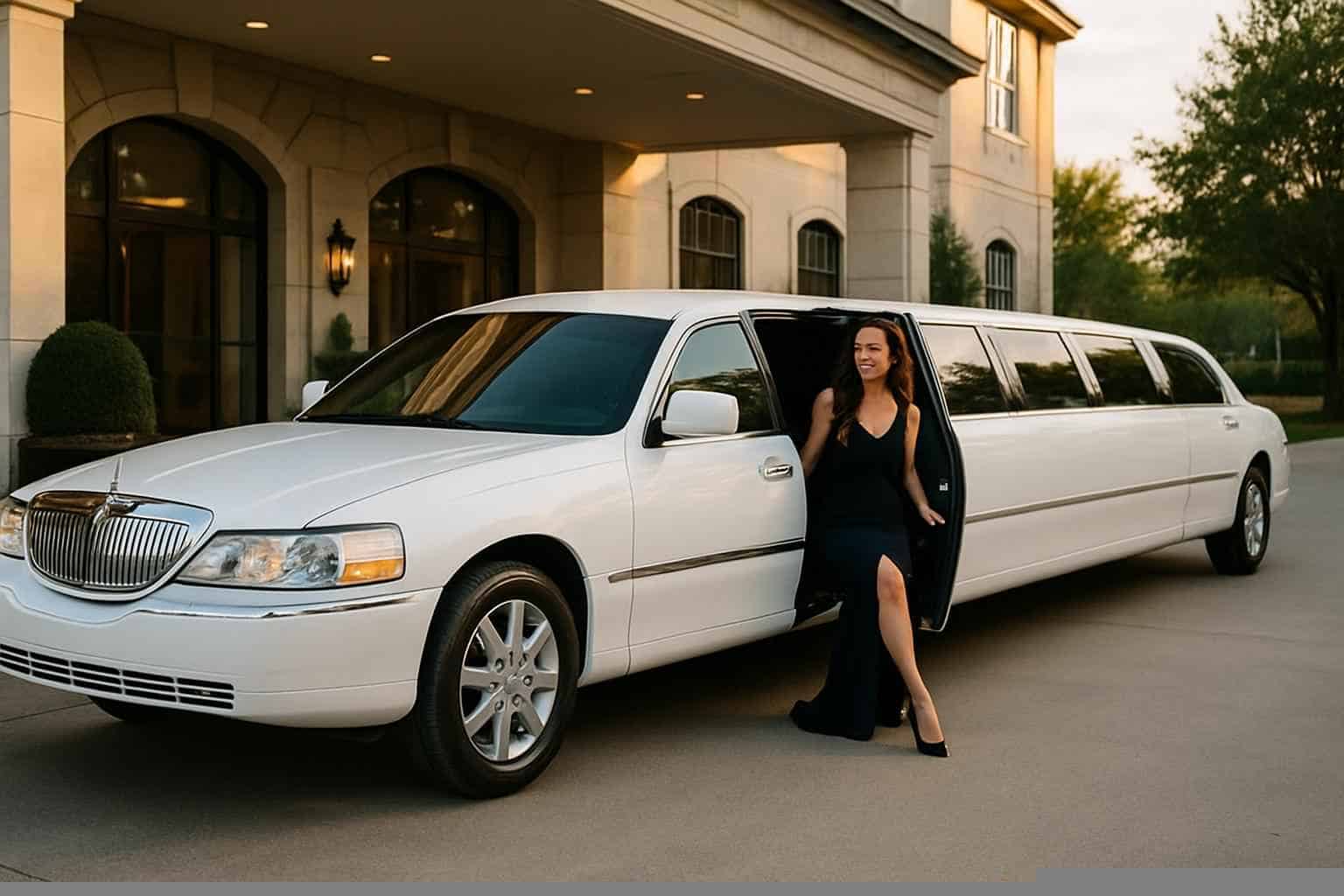 White Limo Rental The Colony TX