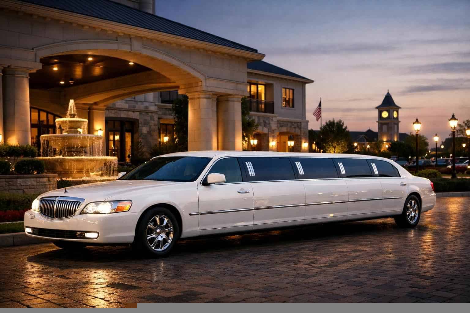 White Limo Service Allen TX