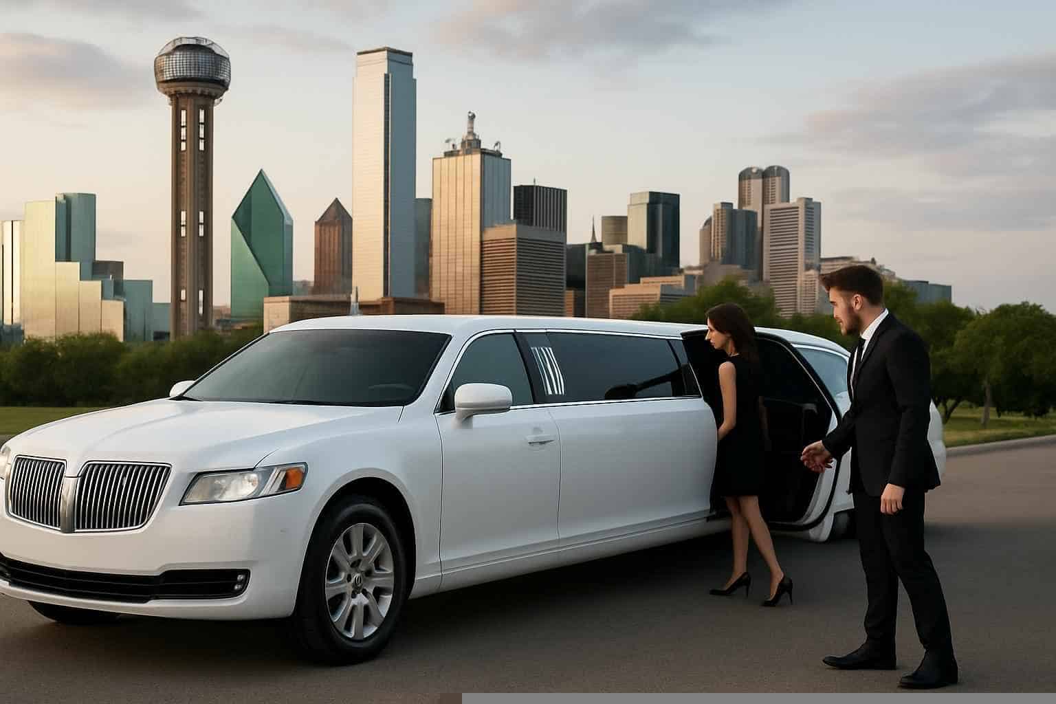 White Limo Service Dallas TX