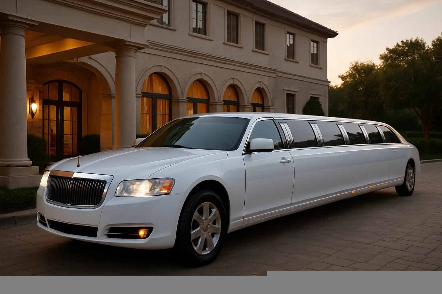 White Limo Service Flower Mound TX