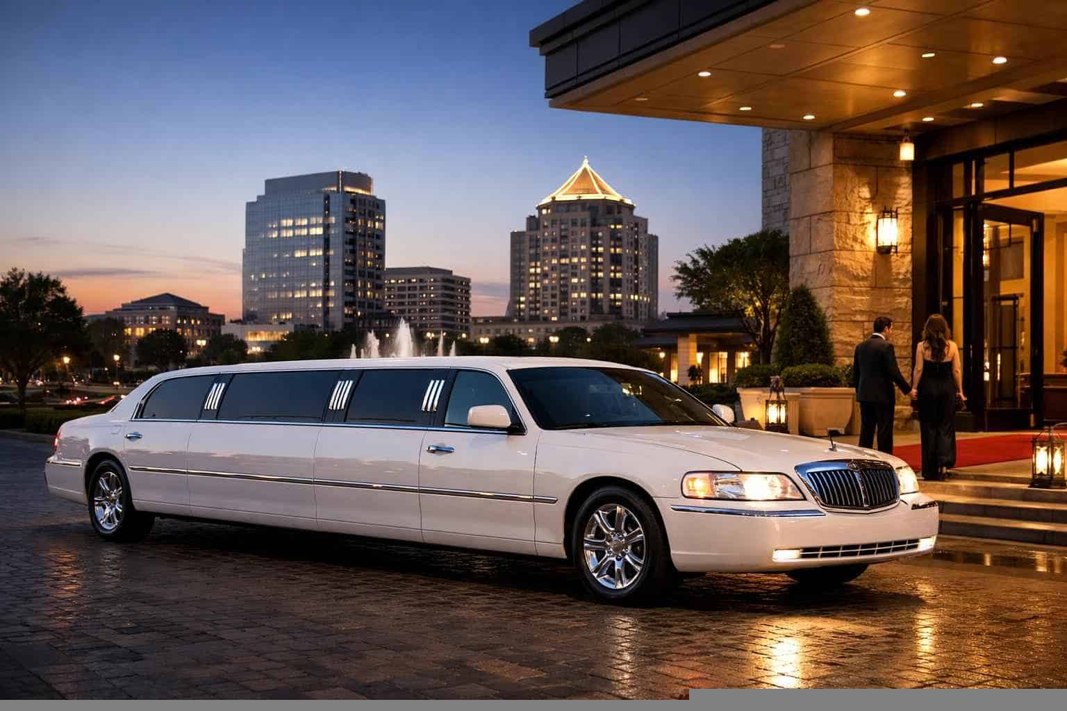 White Limo Service Frisco TX