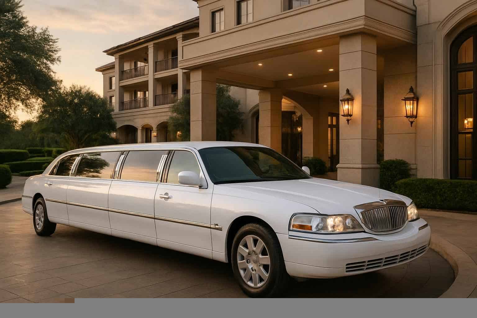 White Limo Service Irving TX