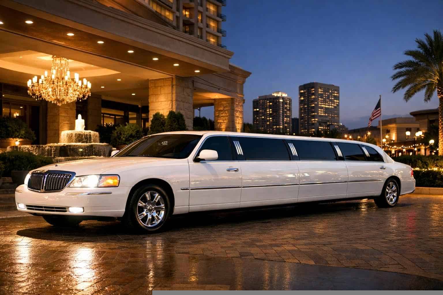 White Limo Service Plano TX