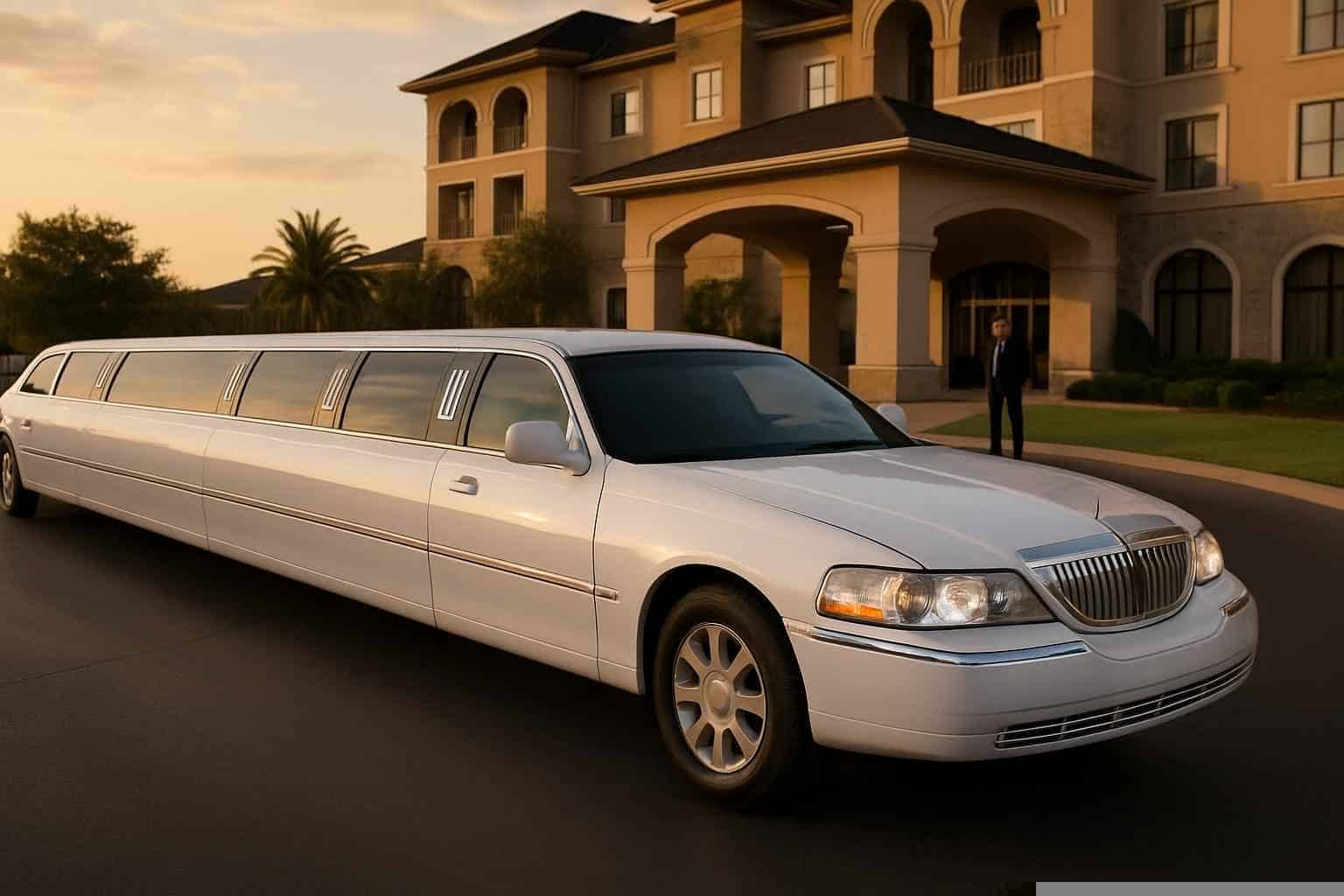 White Limousines in Irving Texas
