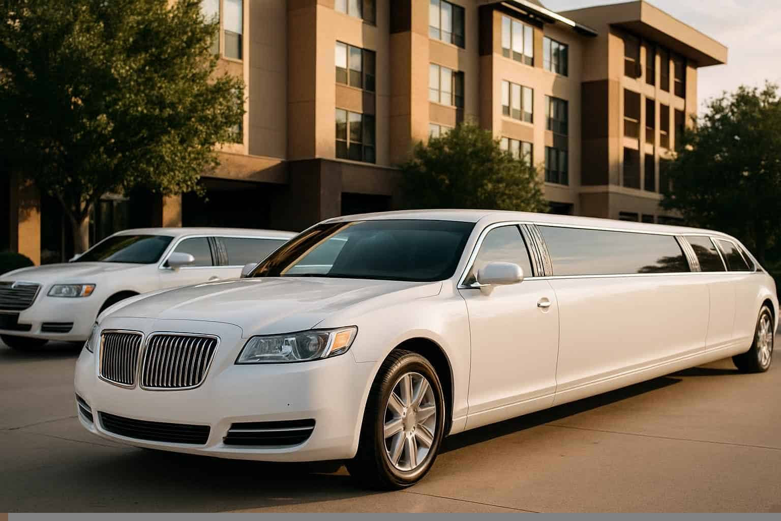 White Limousines in Richardson Texas