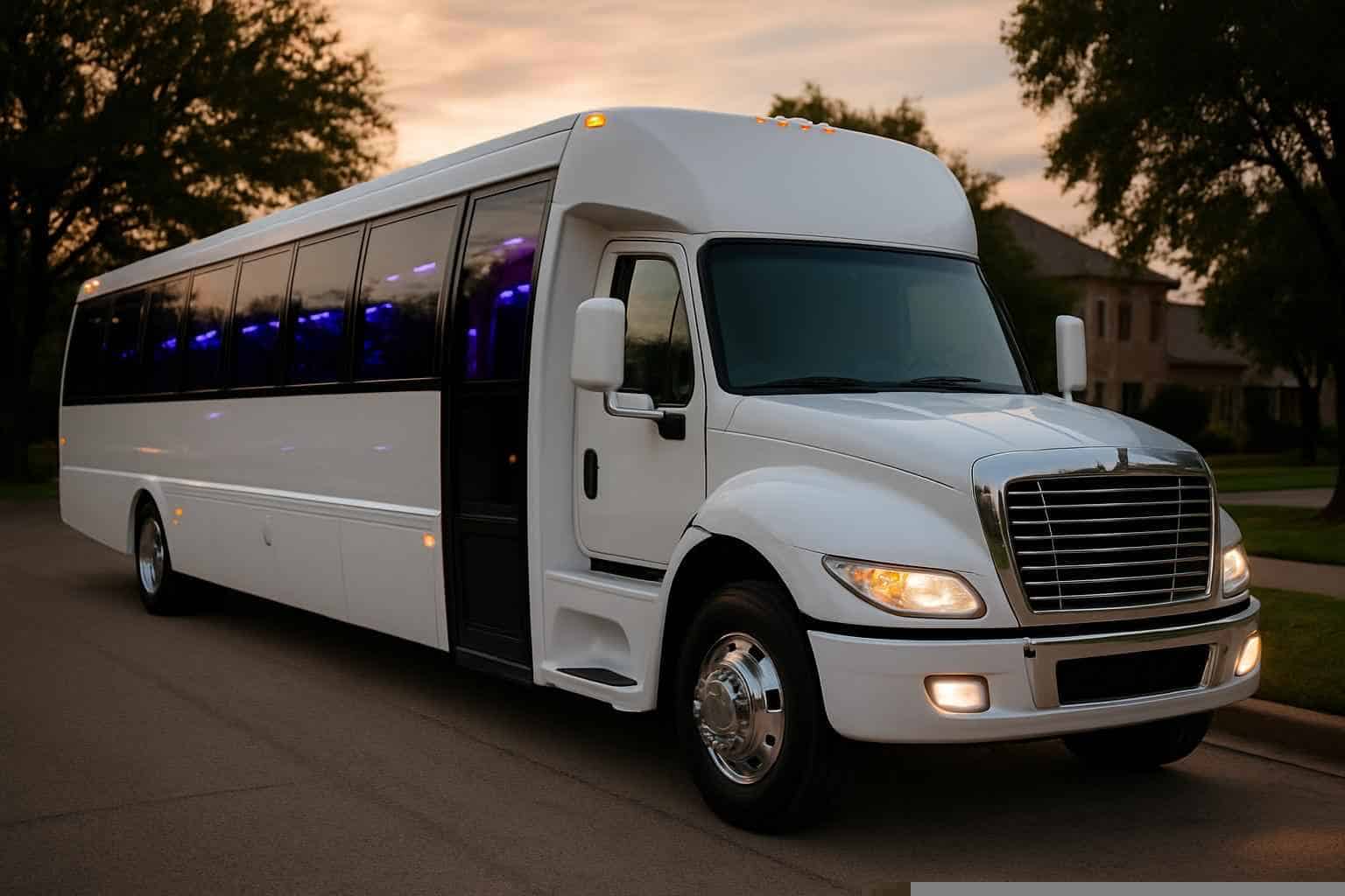 White Party Bus Service Addison TX