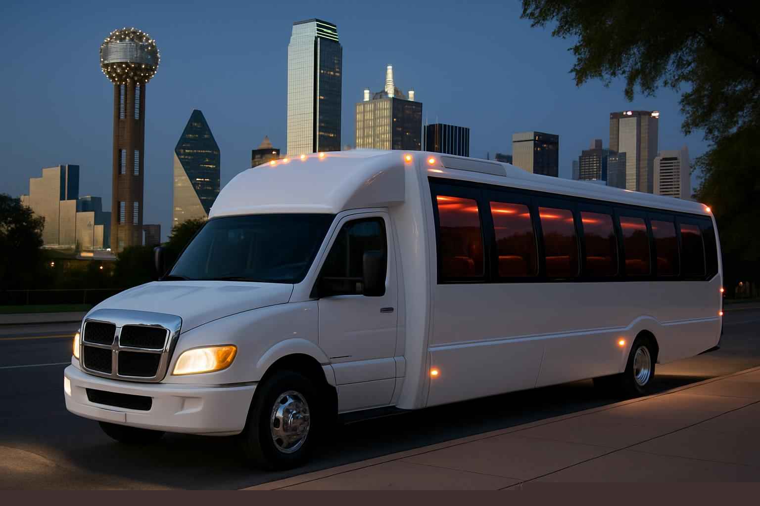 White Party Bus Service Dallas TX