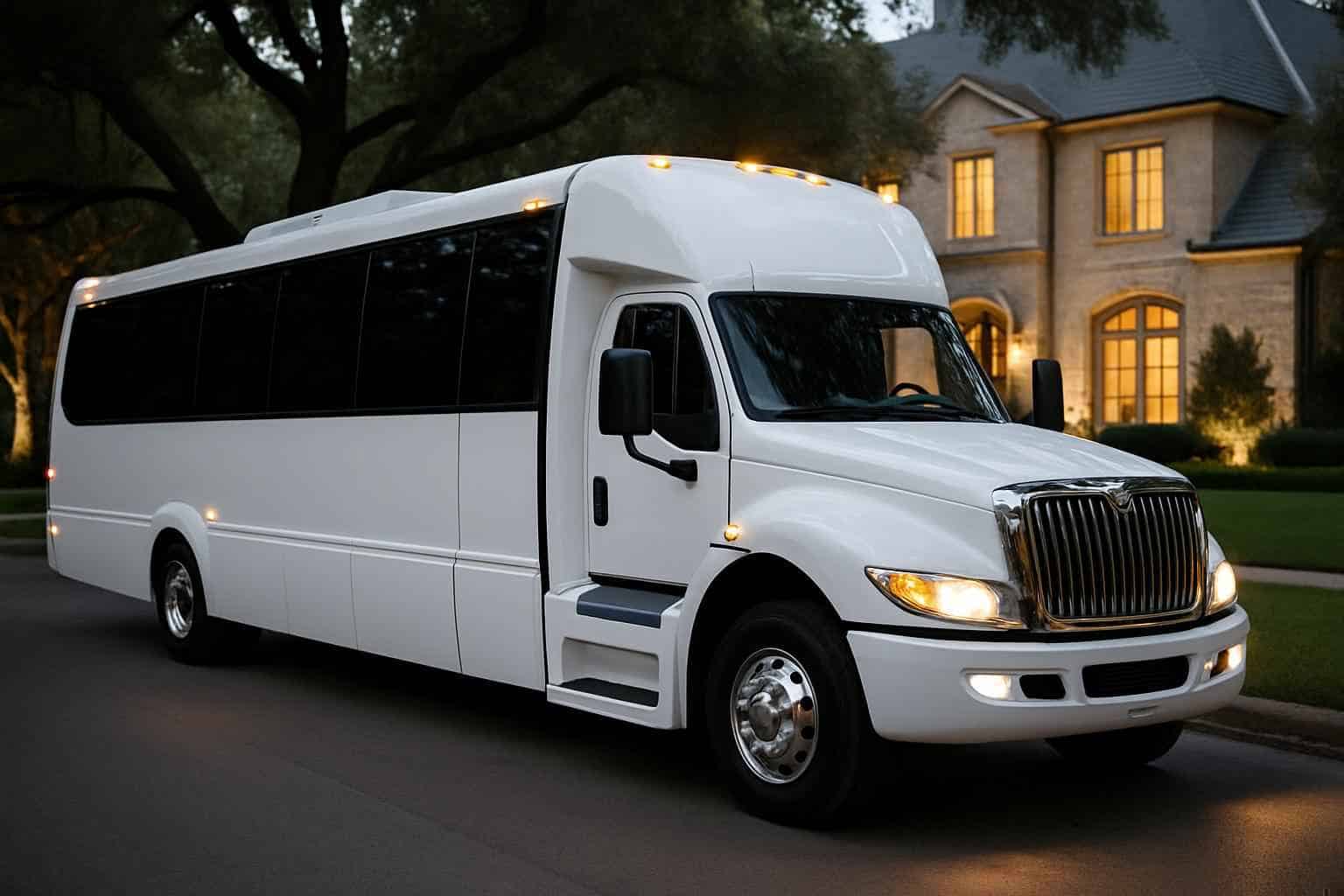 White Party Bus Service Highland Park TX