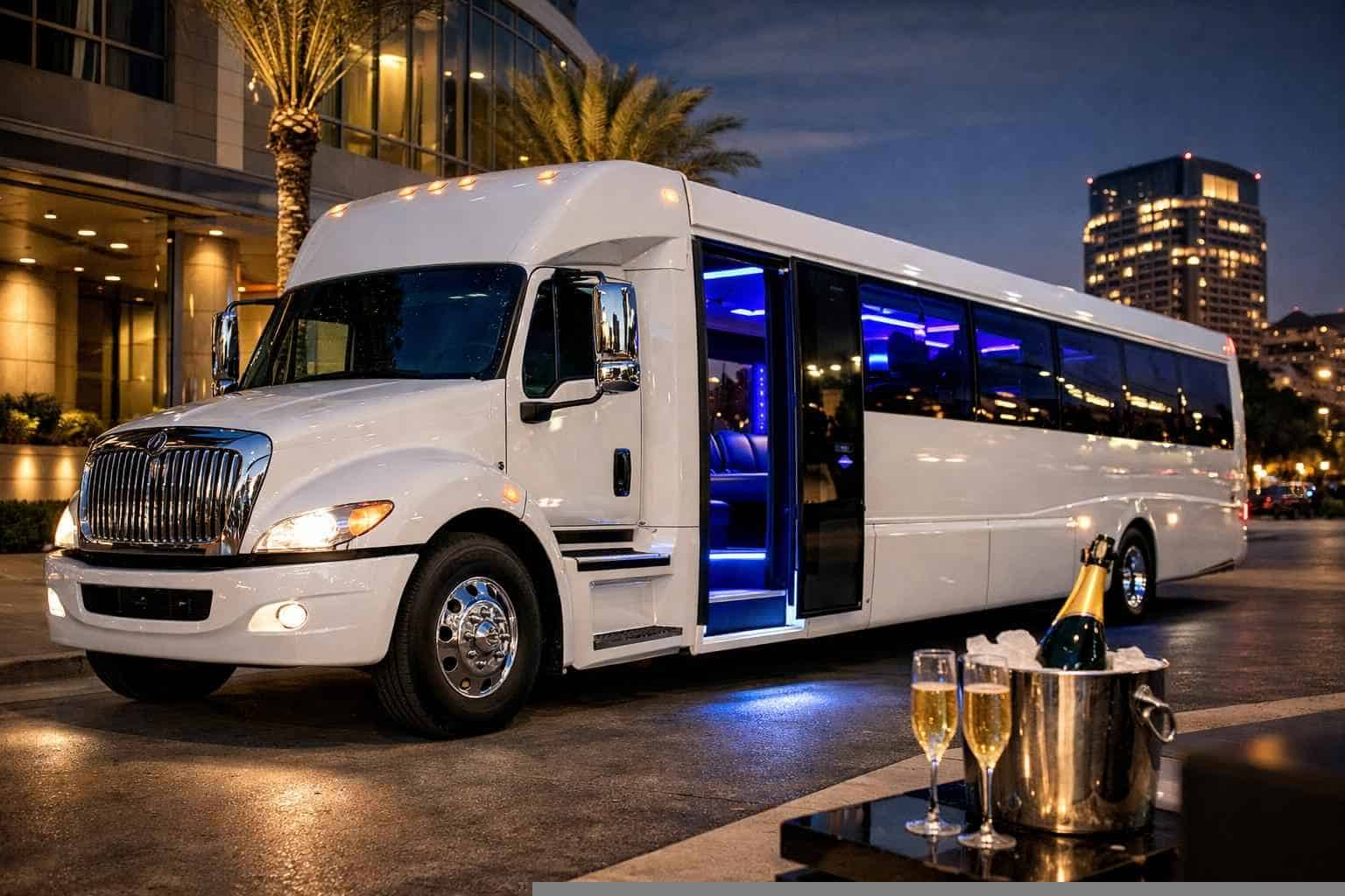 White Party Bus Service Plano TX