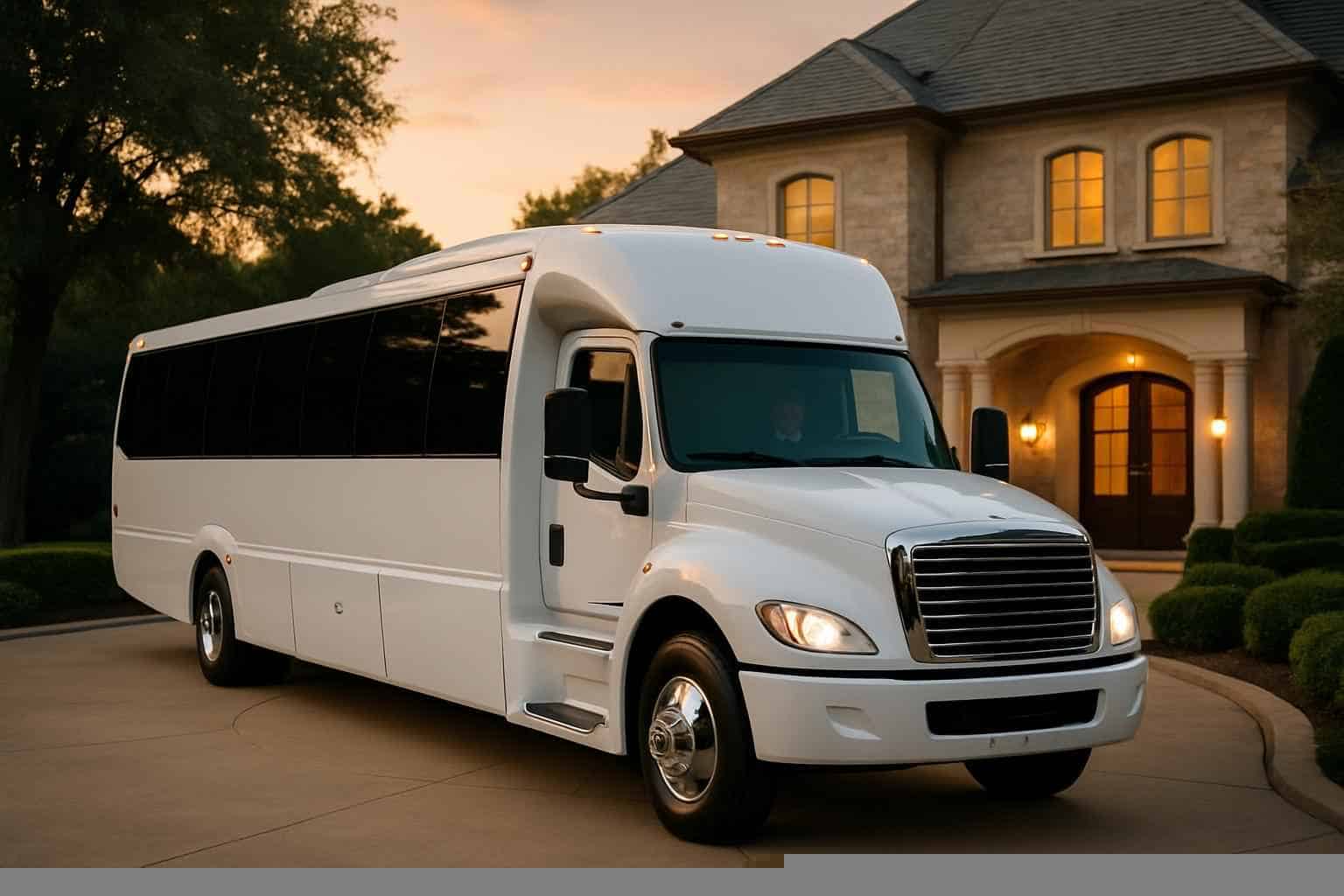 White Party Bus Service Southlake TX