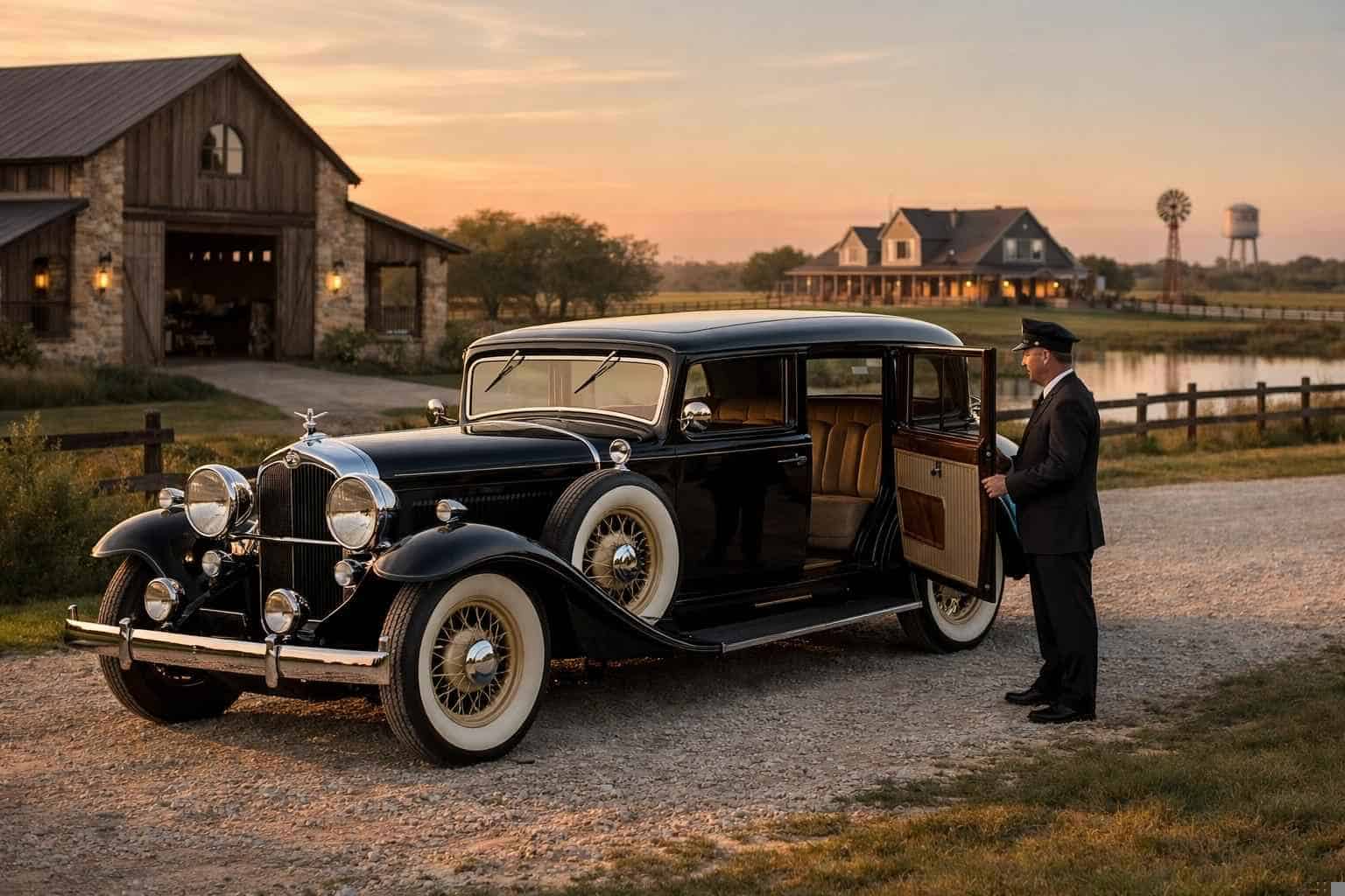 Antique Vehicle Rental with Driver Celina TX