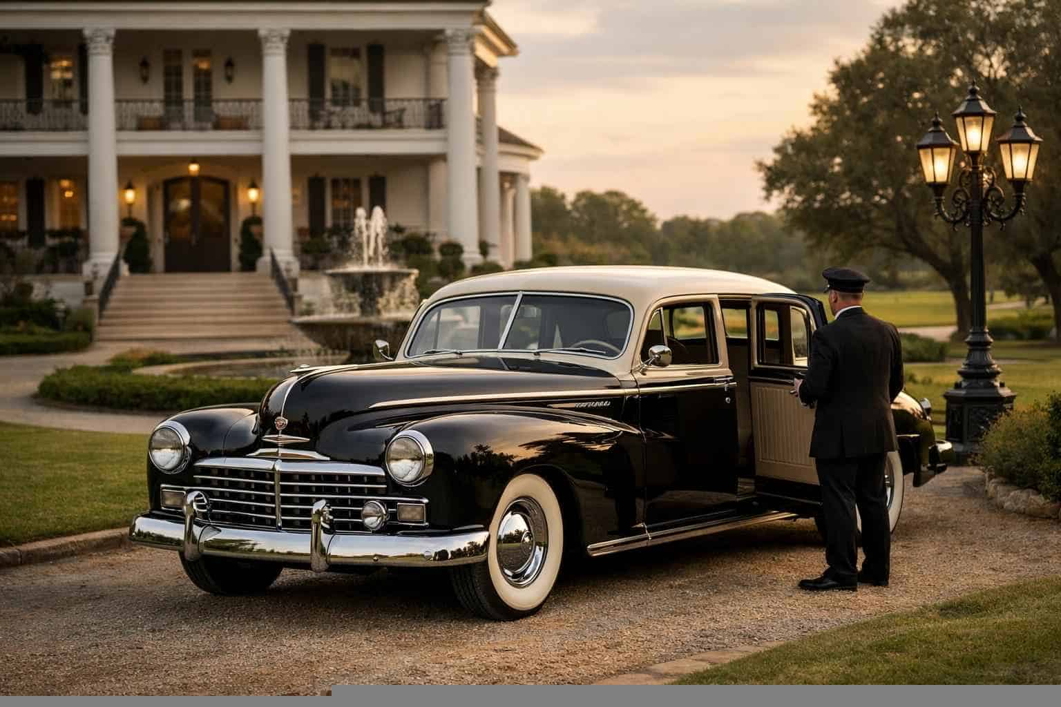 Antique Vehicle Rental with Driver Desoto TX