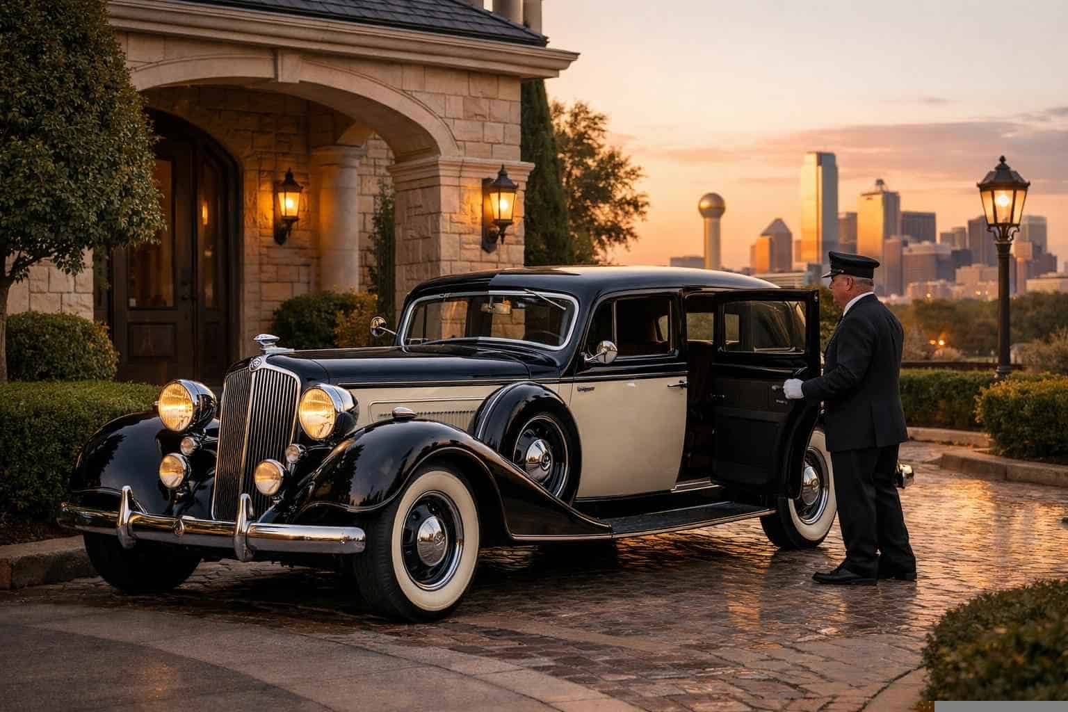 Antique Vehicle Rental with Driver Duncanville TX